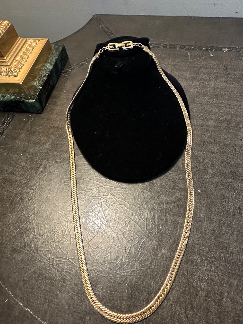 Vintage Givenchy Classic Gold Chain Necklace